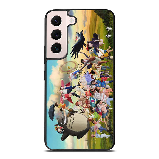Studi Ghibli Cartoon Family Samsung Galaxy S22 Plus 5G Case
