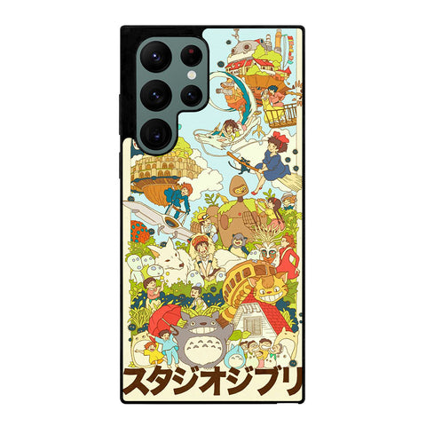 Studio Ghibli Artwork Samsung Galaxy S22 Ultra 5G Case