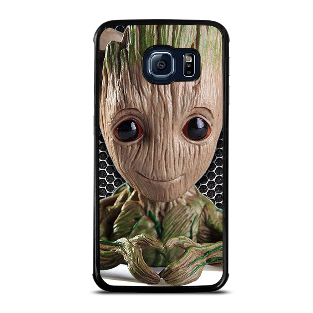 Super Cute Baby Groot Samsung Galaxy S6 Edge Case