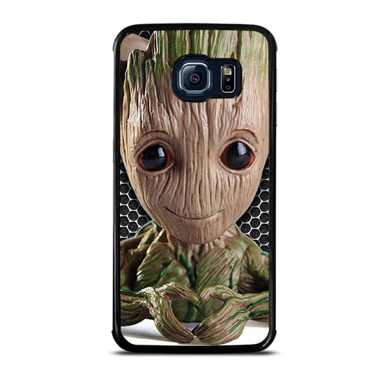 Super Cute Baby Groot Samsung Galaxy S6 Edge Case