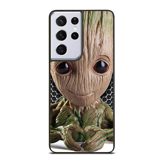Super Cute Baby Groot Samsung Galaxy S21 Ultra 5G Case
