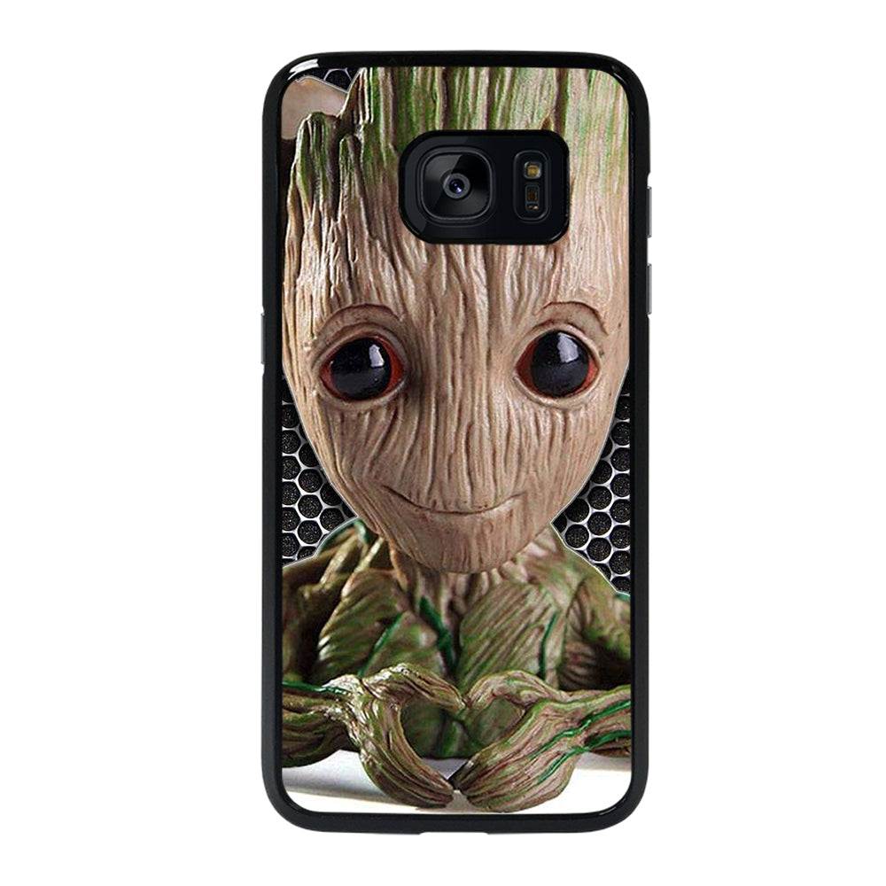 Super Cute Baby Groot Samsung Galaxy S7 Edge Case
