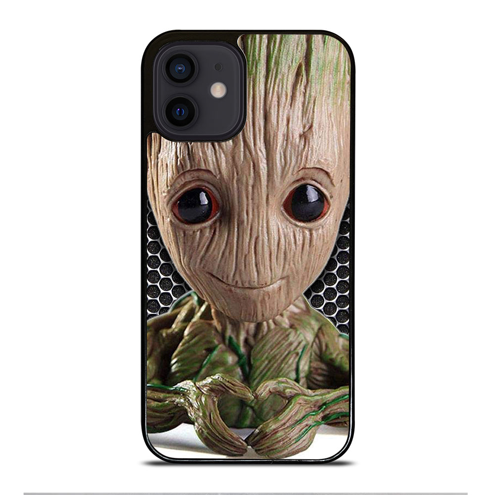 Super Cute Baby Groot iPhone 12 Mini Case