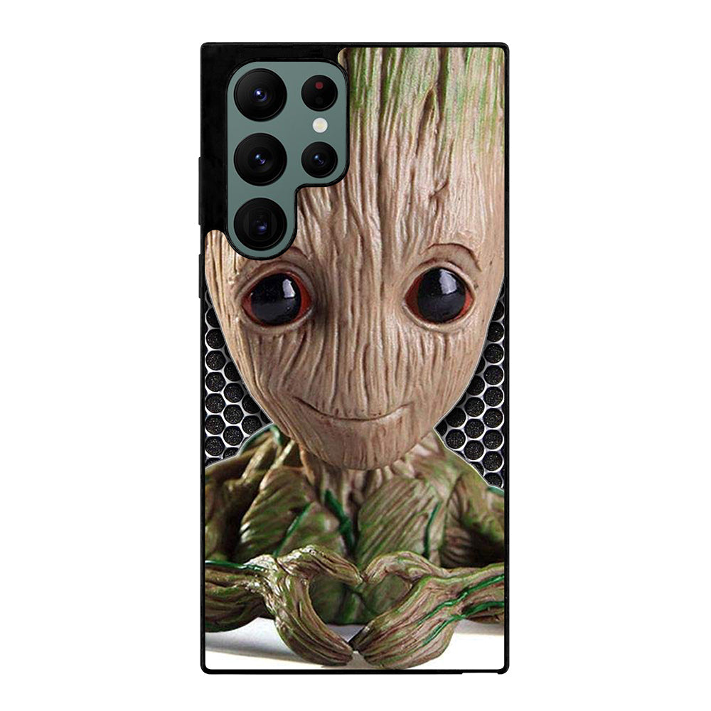Super Cute Baby Groot Samsung Galaxy S22 Ultra 5G Case