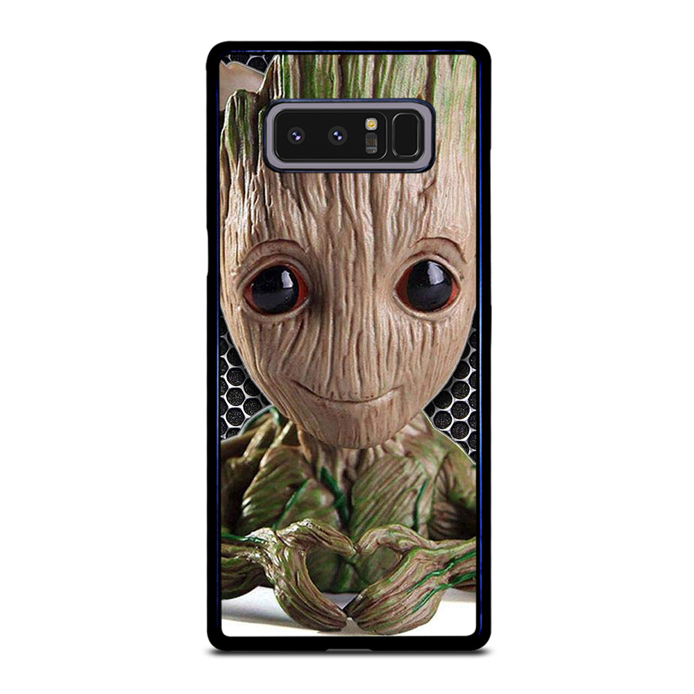 Super Cute Baby Groot Samsung Galaxy Note 8 Case