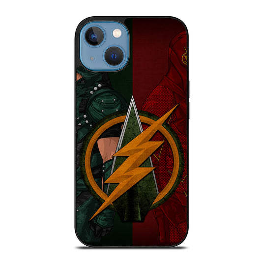 THE FLASH GREEN ARROW iPhone 13 Case
