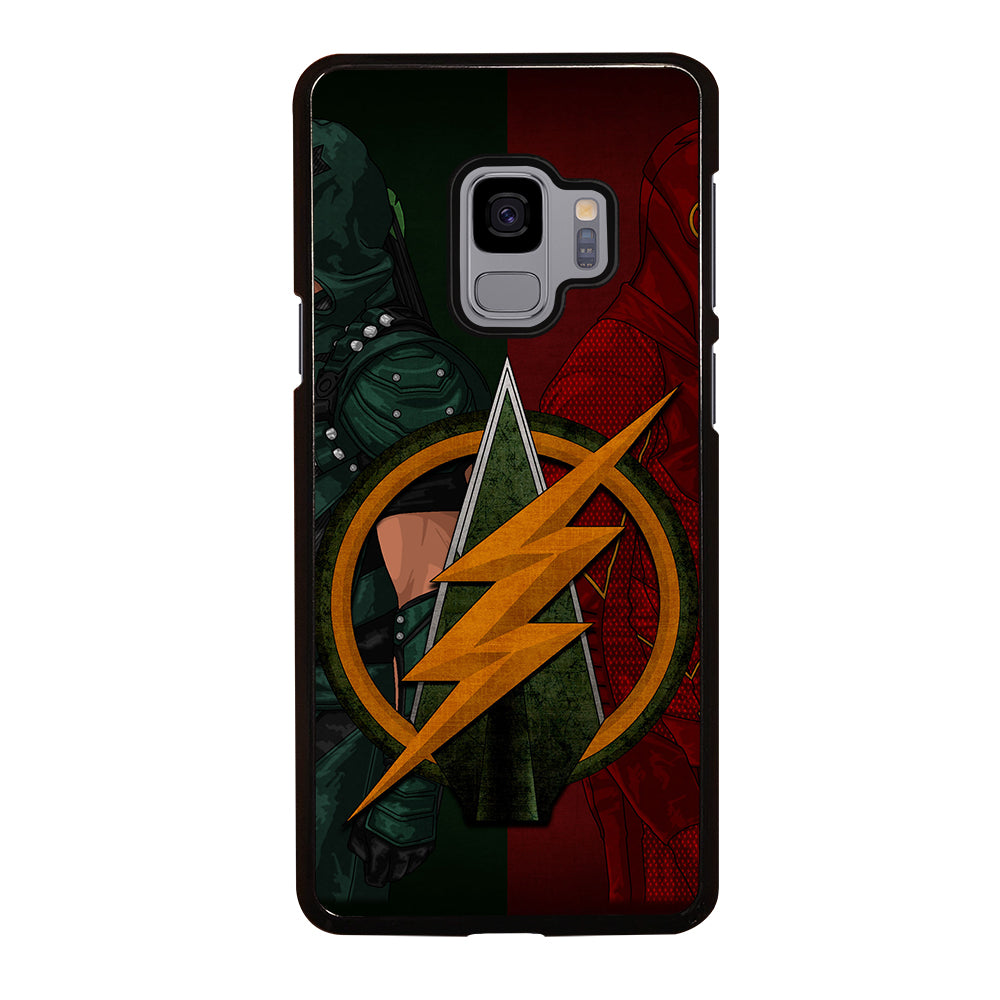THE FLASH GREEN ARROW Samsung Galaxy S9 Case