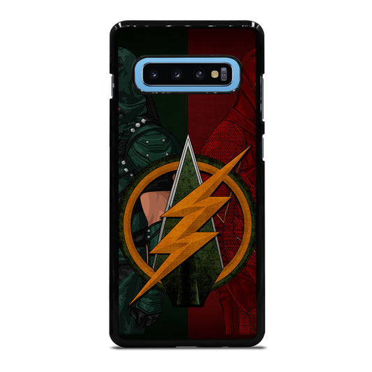 THE FLASH GREEN ARROW Samsung Galaxy S10 Plus Case