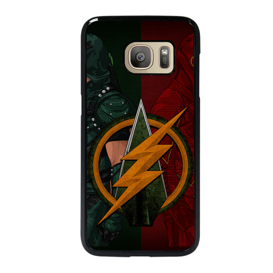 THE FLASH GREEN ARROW Samsung Galaxy S7 Case