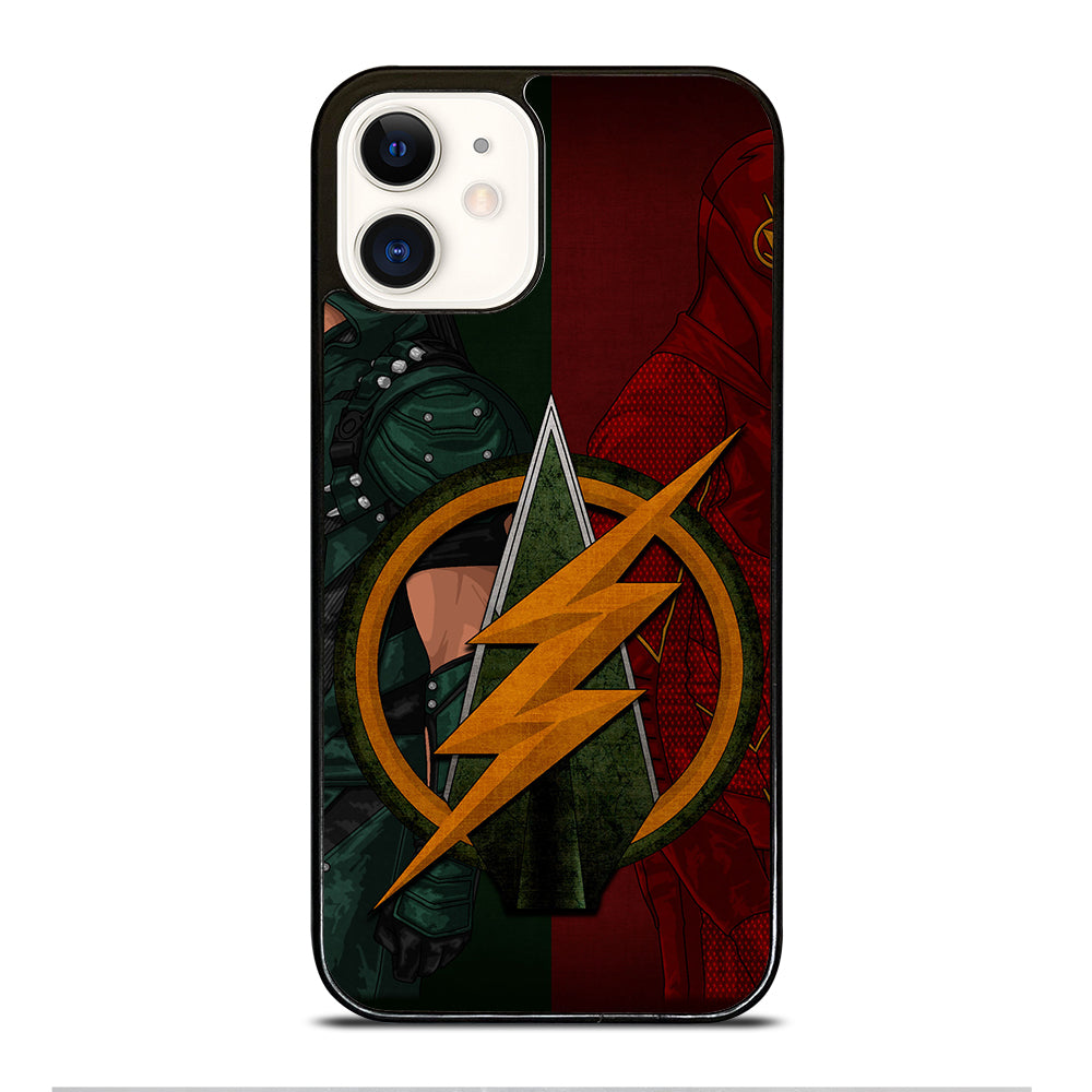 THE FLASH GREEN ARROW iPhone 12 Case