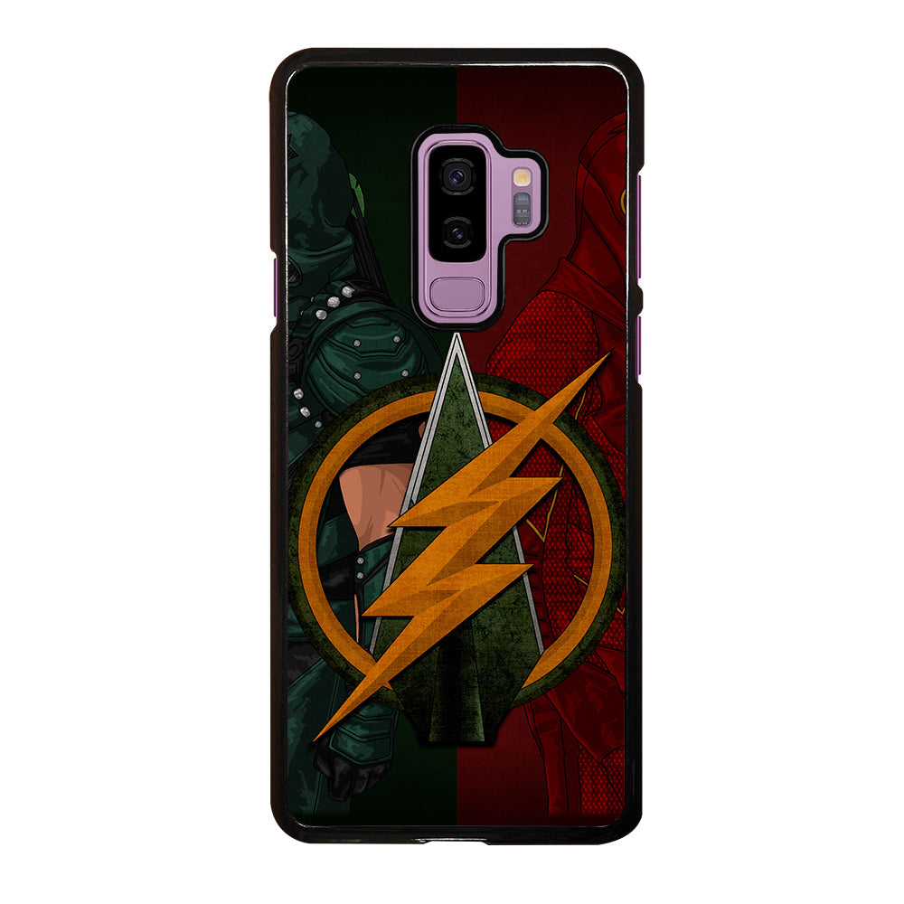 THE FLASH GREEN ARROW Samsung Galaxy S9 Plus Case