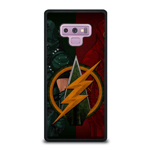 THE FLASH GREEN ARROW Samsung Galaxy Note 9 Case