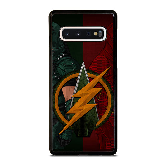 THE FLASH GREEN ARROW Samsung Galaxy S10 Case