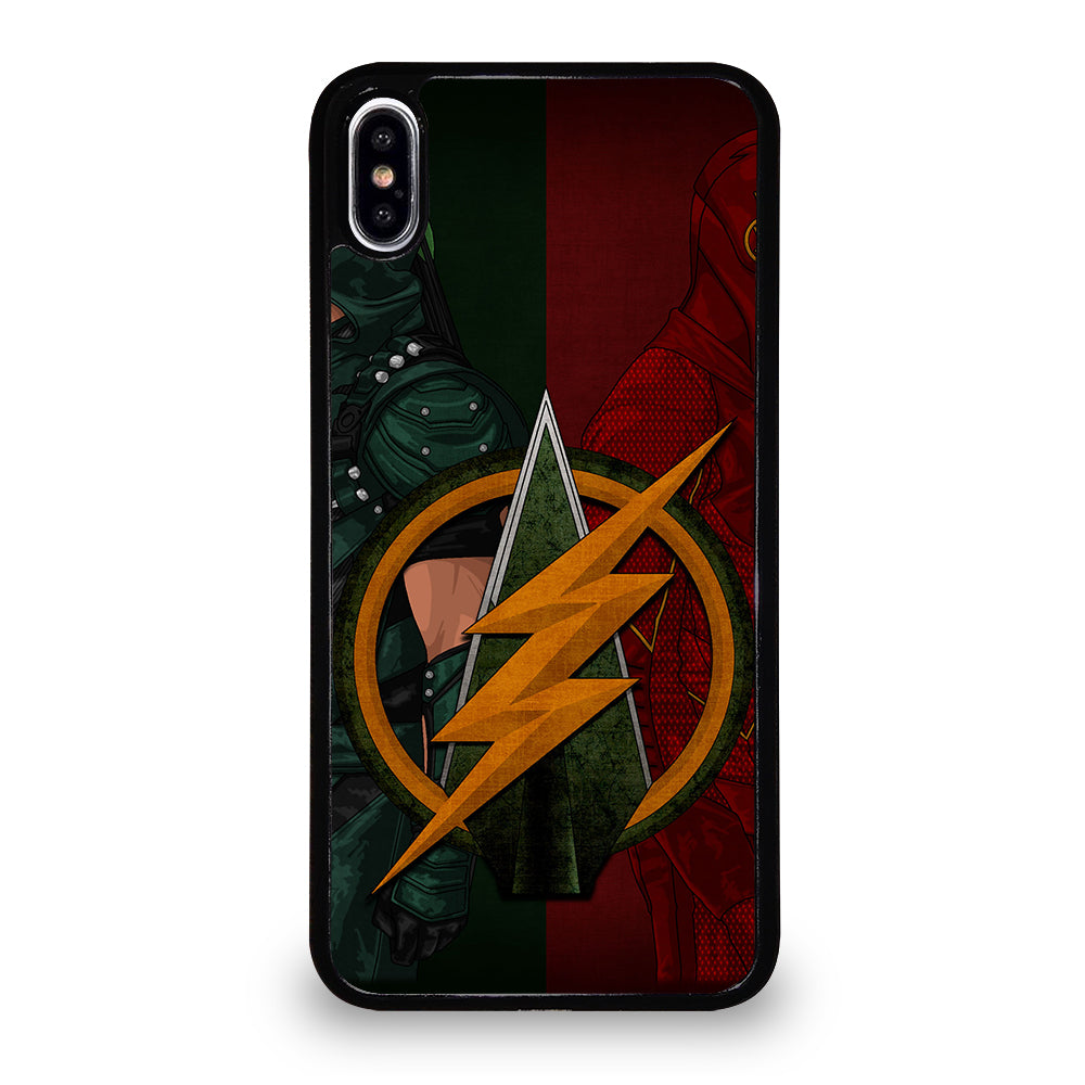 THE FLASH GREEN ARROW iPhone XS Max Case