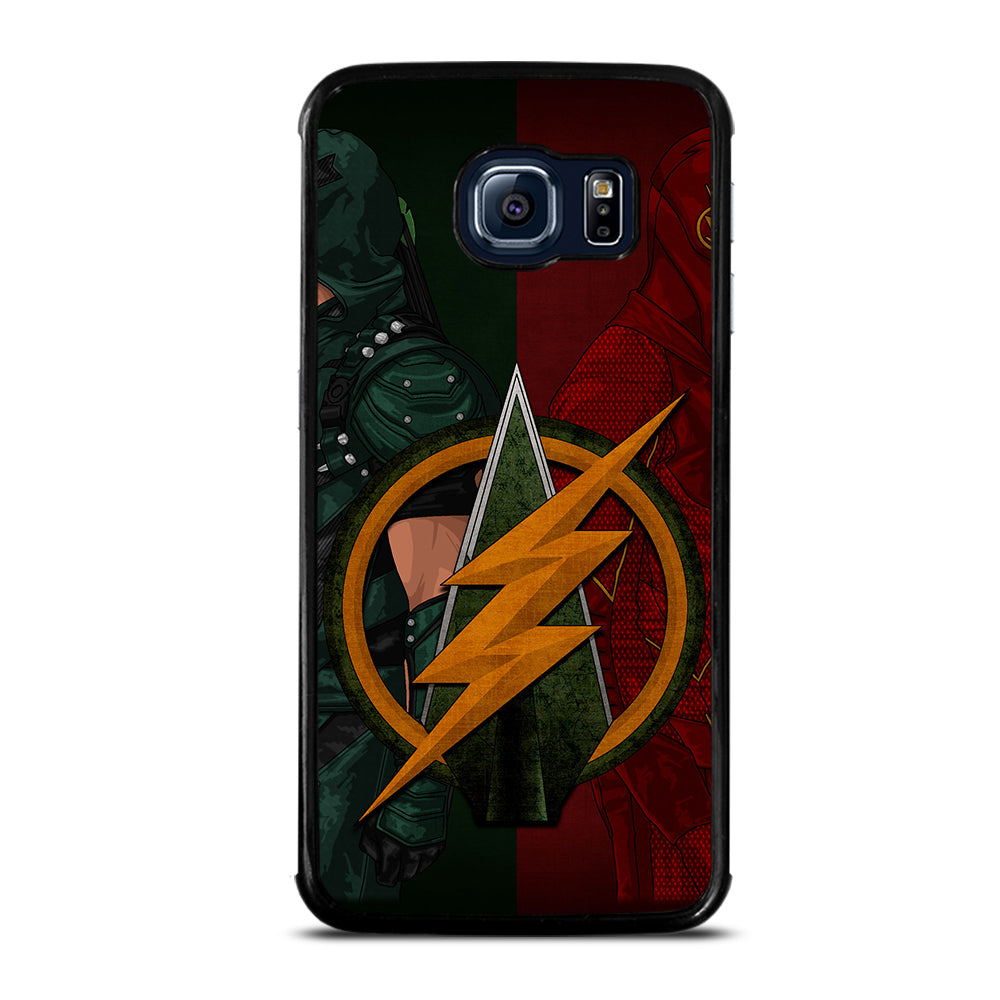 THE FLASH GREEN ARROW Samsung Galaxy S6 Edge Case