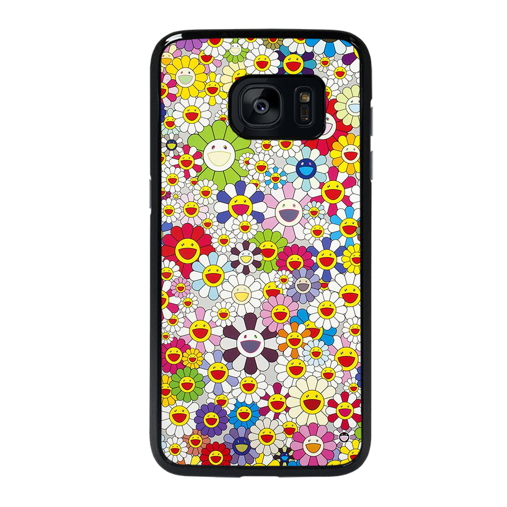 Takashi Murakami Flower Ball Samsung Galaxy S7 Edge Case