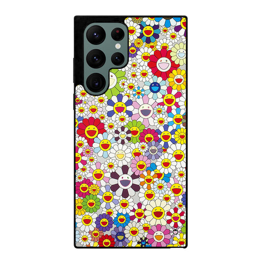 Takashi Murakami Flower Ball Samsung Galaxy S22 Ultra 5G Case