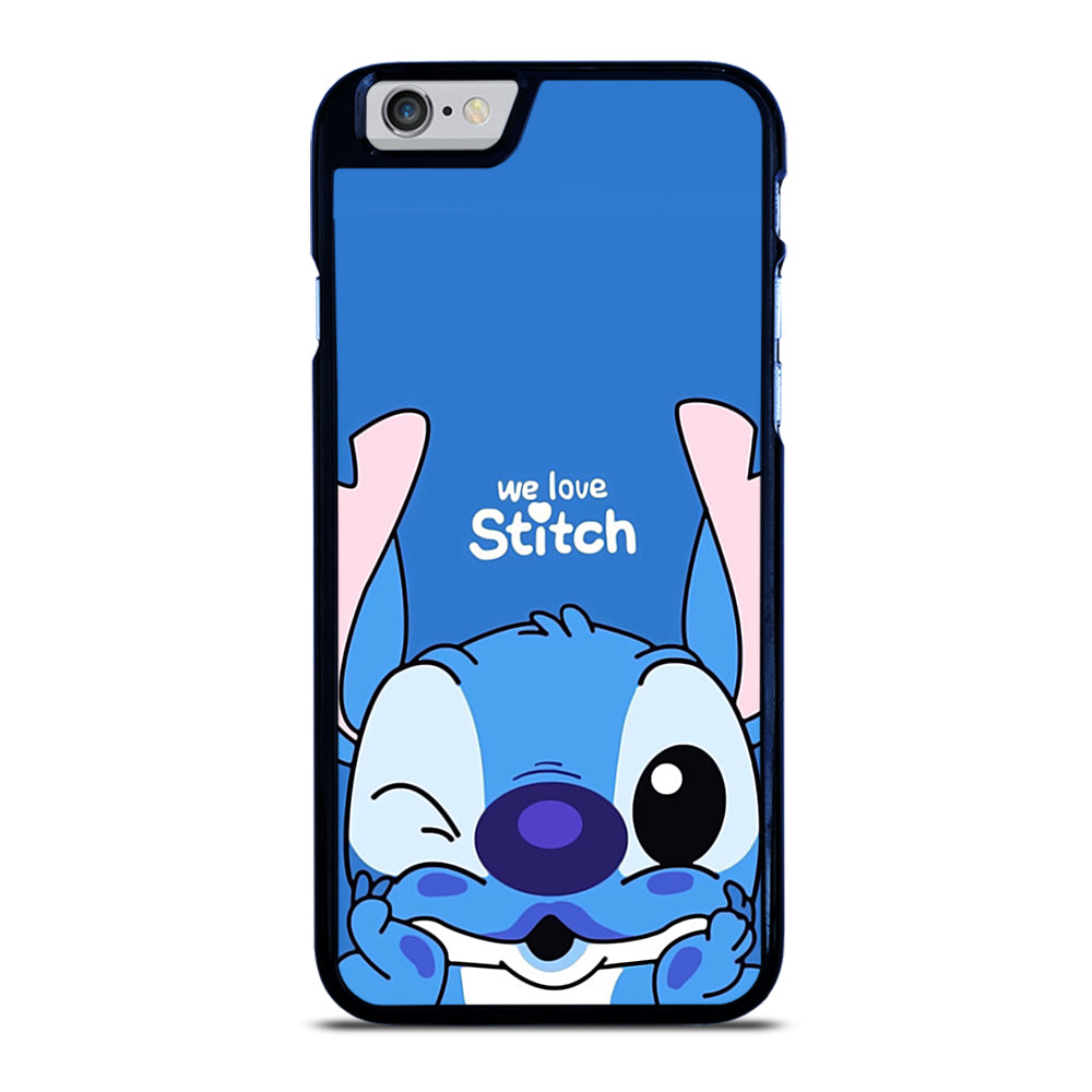 The Cute Stitch Cartoon Galaxy iPhone 6 / 6S Case