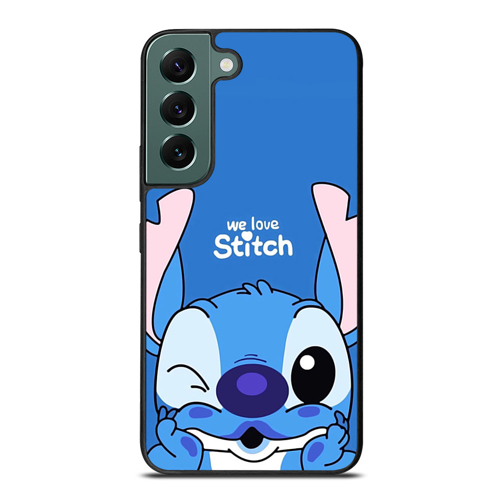 The Cute Stitch Cartoon Galaxy Samsung Galaxy S22 5G Case
