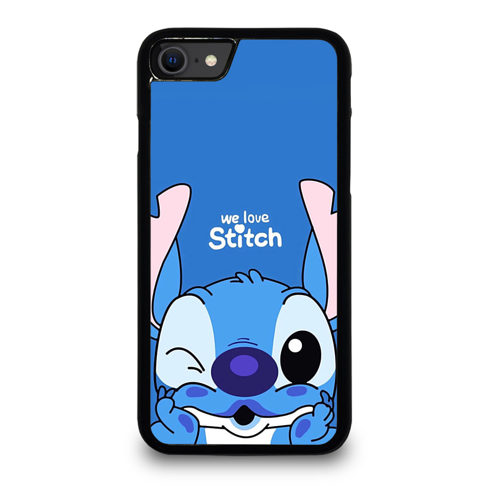 The Cute Stitch Cartoon Galaxy iPhone SE 2020 Case