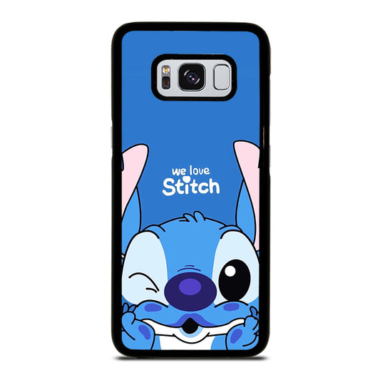 The Cute Stitch Cartoon Galaxy Samsung Galaxy S8 Case