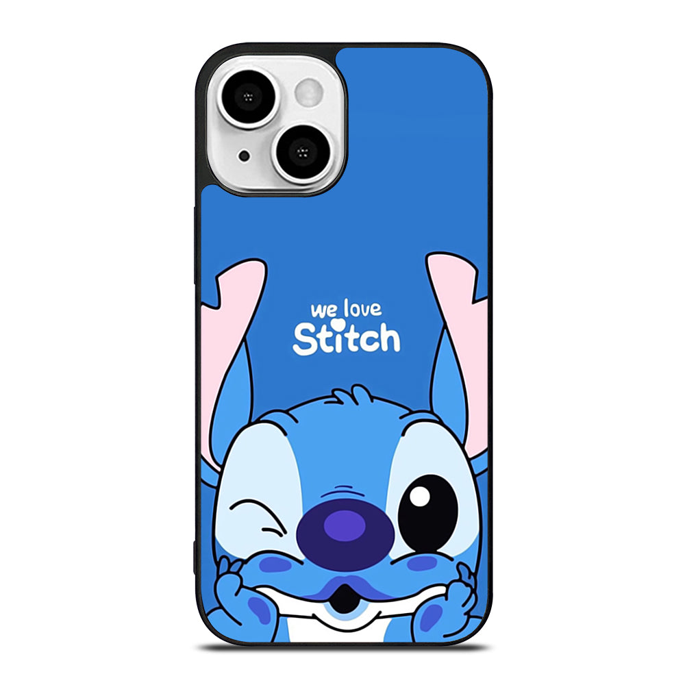 The Cute Stitch Cartoon Galaxy iPhone 13 Mini Case