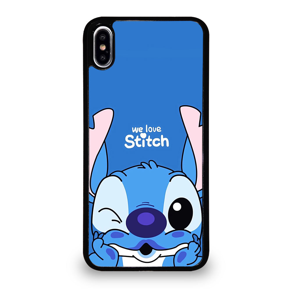 The Cute Stitch Cartoon Galaxy iPhone XS Max Case