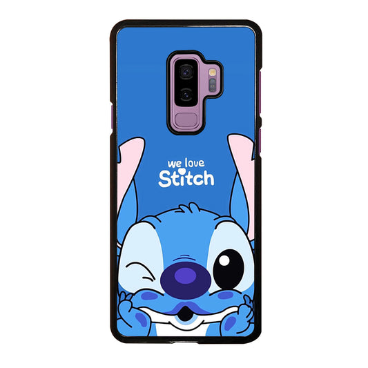 The Cute Stitch Cartoon Galaxy Samsung Galaxy S9 Plus Case