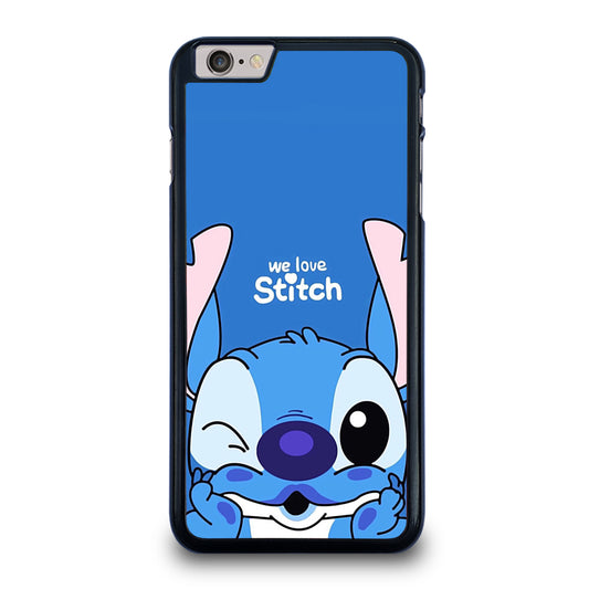 The Cute Stitch Cartoon Galaxy iPhone 6 Plus / 6S Plus Case