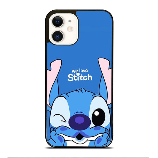 The Cute Stitch Cartoon Galaxy iPhone 12 Case