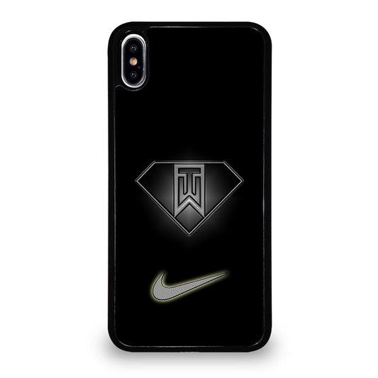 Tiger Woods Nike Logo iPhone XS Max Case
