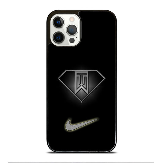 Tiger Woods Nike Logo iPhone 12 Pro Case