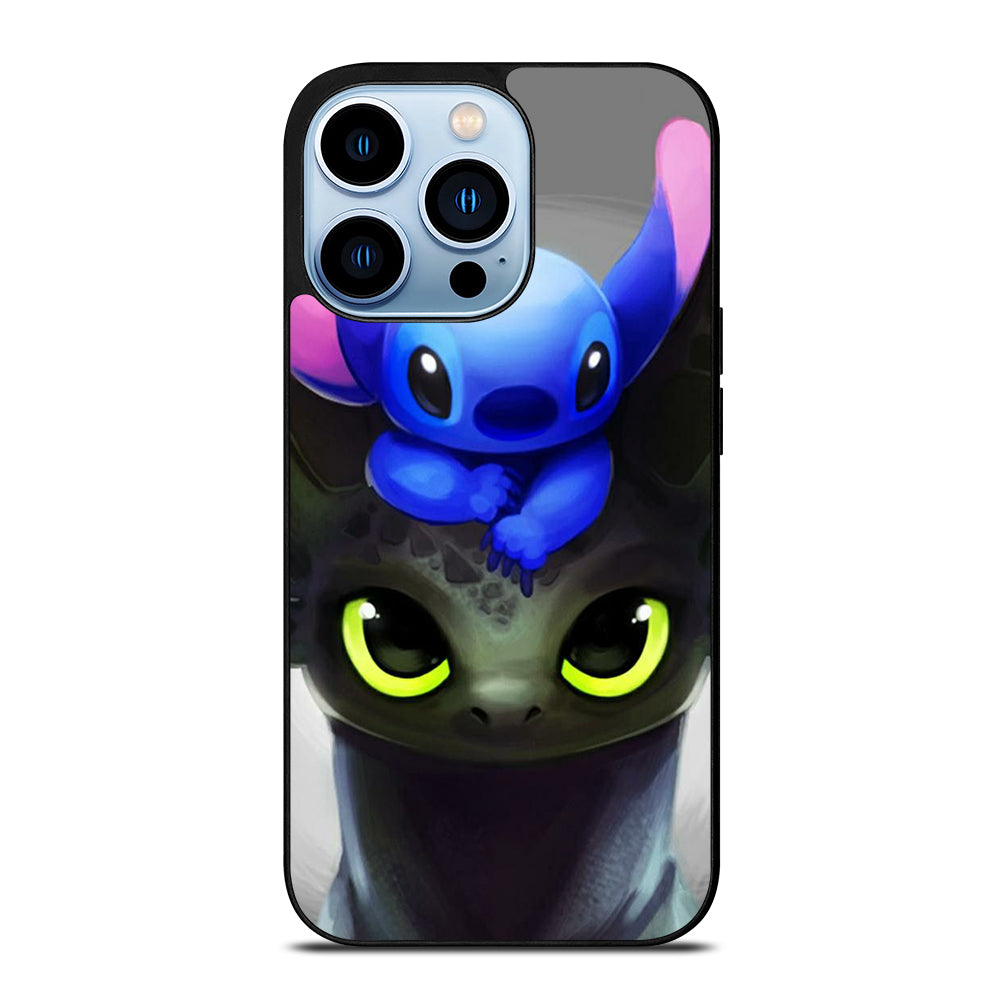 Toothless And Stitch Paint iPhone 13 Pro Max Case