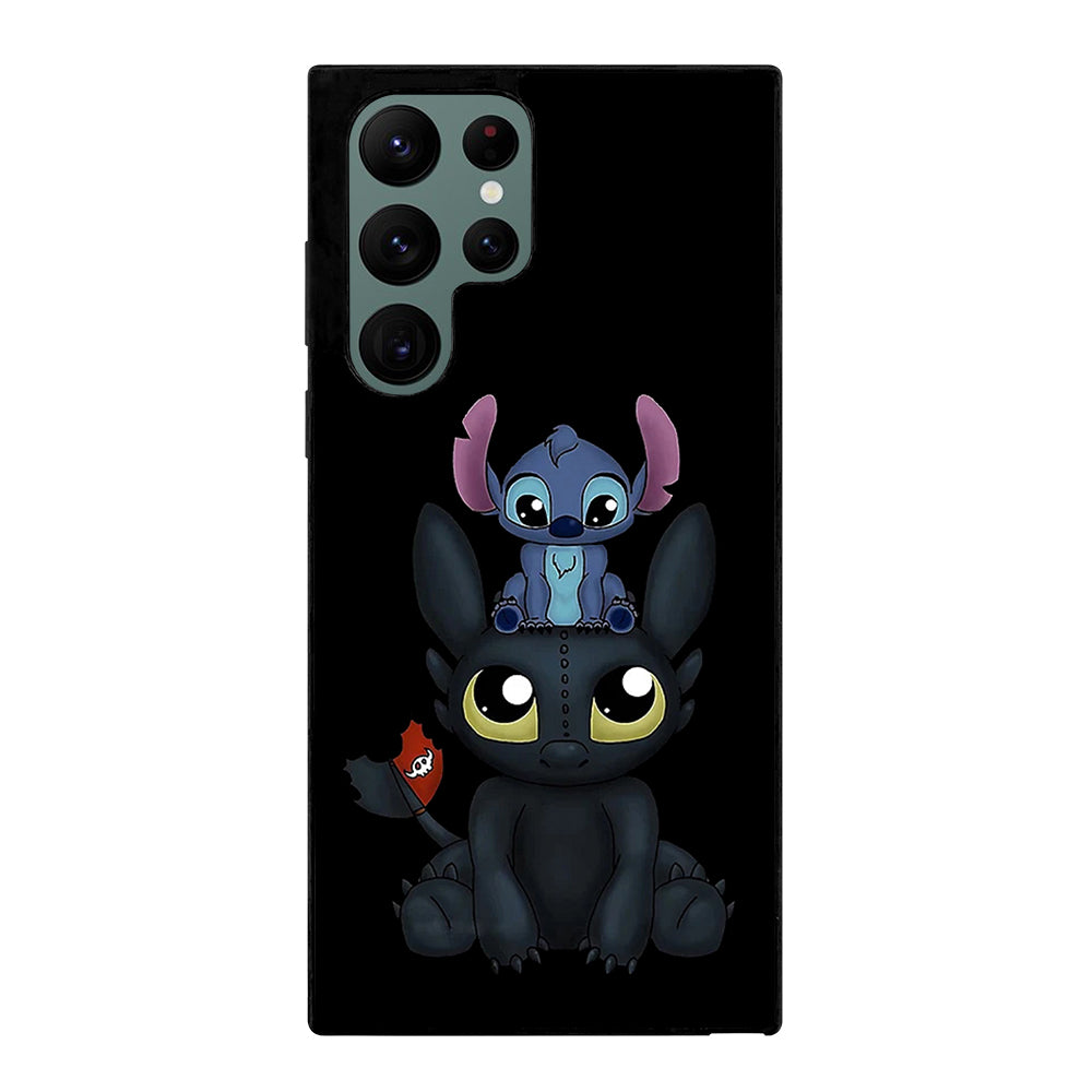 Toothless And Stitch Samsung Galaxy S22 Ultra 5G Case