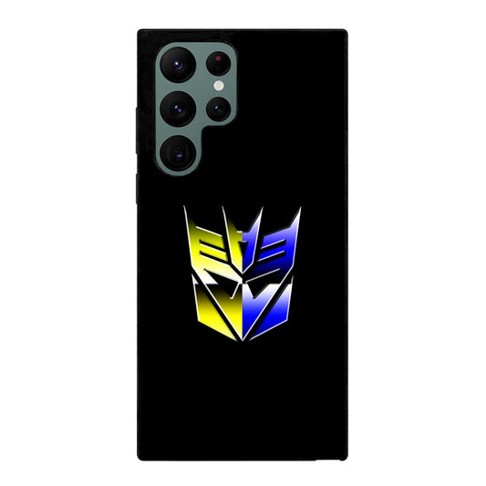 Transformers Decepticons Rainbow Logo Samsung Galaxy S22 Ultra 5G Case