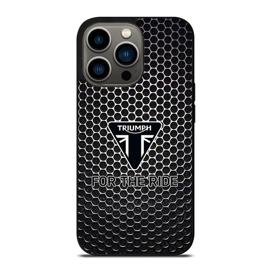 Triumph For The Ride Logo iPhone 13 Pro Case