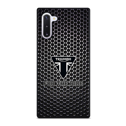 Triumph For The Ride Logo Samsung Galaxy Note 10 Case