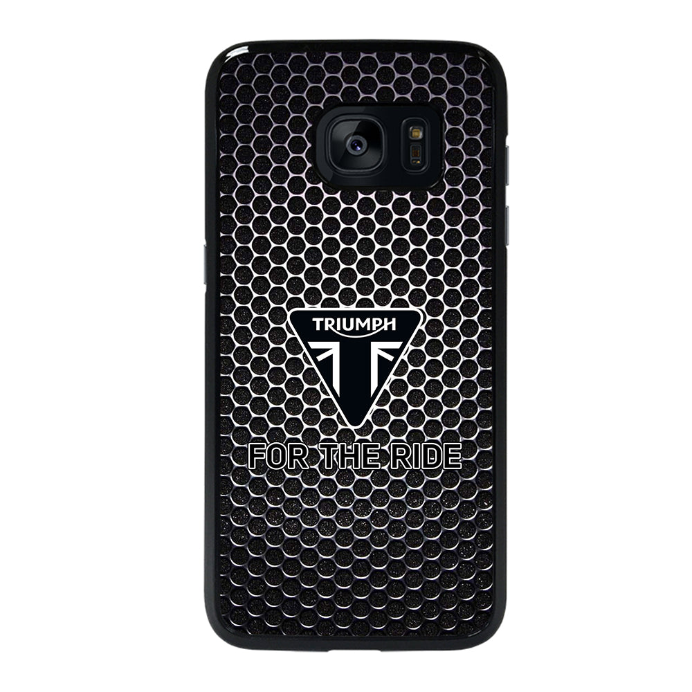Triumph For The Ride Logo Samsung Galaxy S7 Edge Case