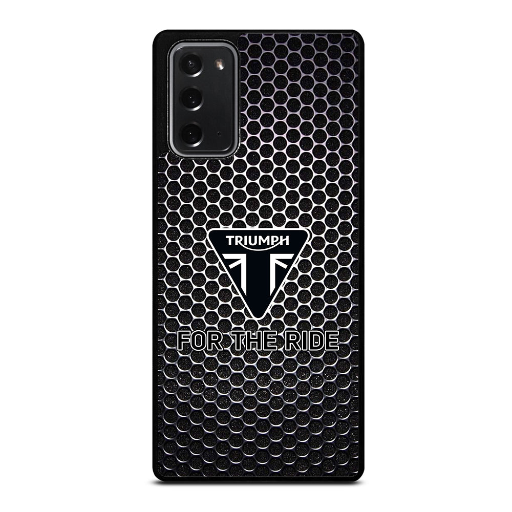 Triumph For The Ride Logo Samsung Galaxy Note 20 Case