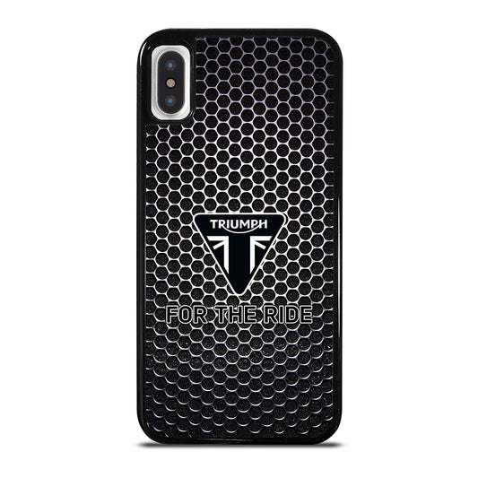 Triumph For The Ride Logo iPhone X / XS Case