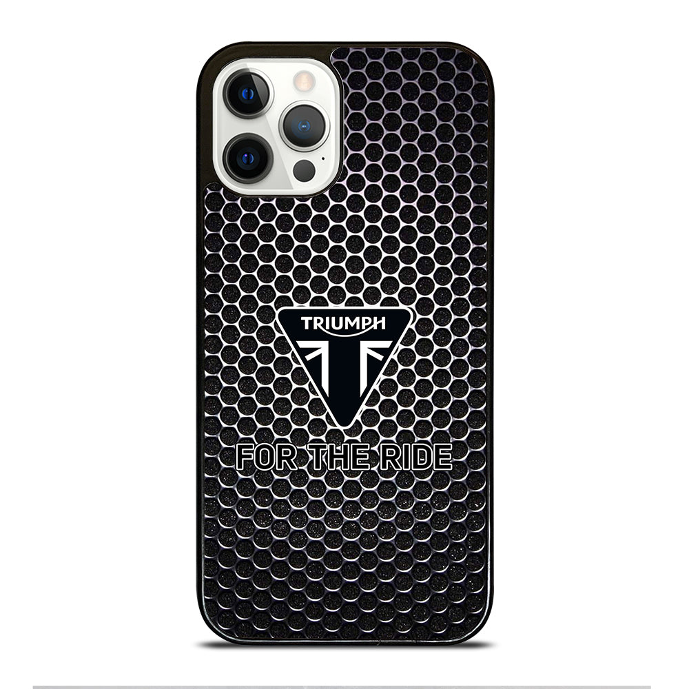 Triumph For The Ride Logo iPhone 12 Pro Case