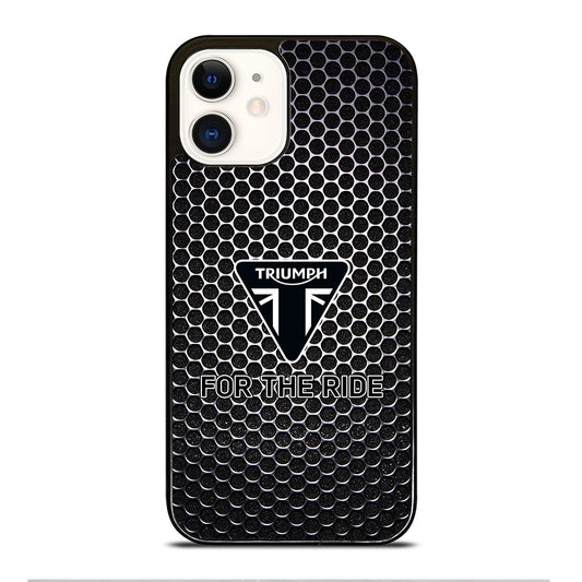 Triumph For The Ride Logo iPhone 12 Case