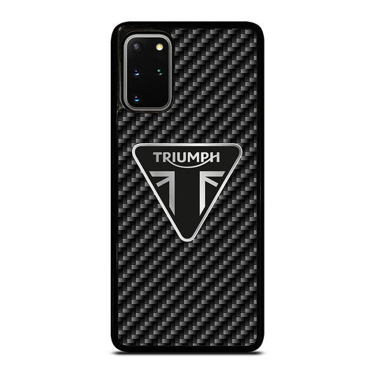 Triumph Motorcycle Carbon Logo Samsung Galaxy S20 Plus / S20 Plus 5G Case