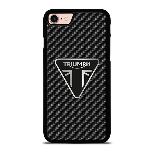 Triumph Motorcycle Carbon Logo iPhone 7 / 8 Case