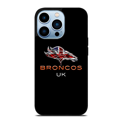 UK Denver Broncos iPhone 13 Pro Max Case