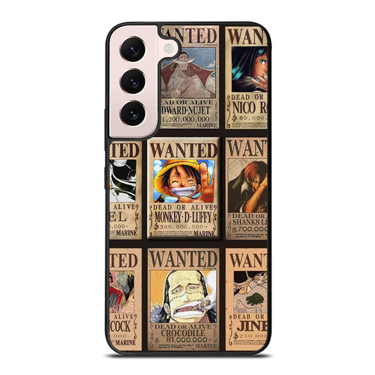 Wanted One Piece Luffy Samsung Galaxy S22 Plus 5G Case