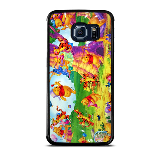 Winnie The Pooh Cute Cartoon Samsung Galaxy S6 Edge Case