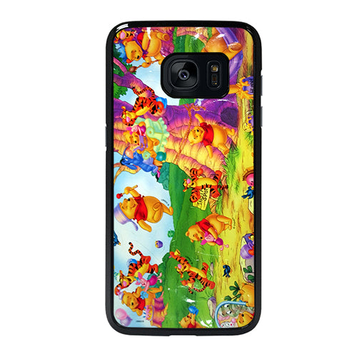 Winnie The Pooh Cute Cartoon Samsung Galaxy S7 Edge Case