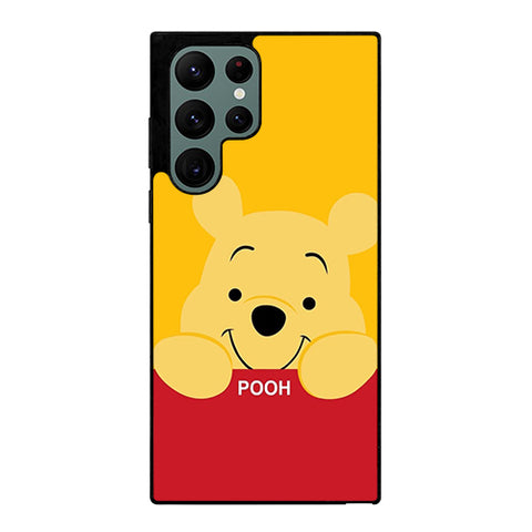 Winnie The Pooh Cute Face Samsung Galaxy S22 Ultra 5G Case