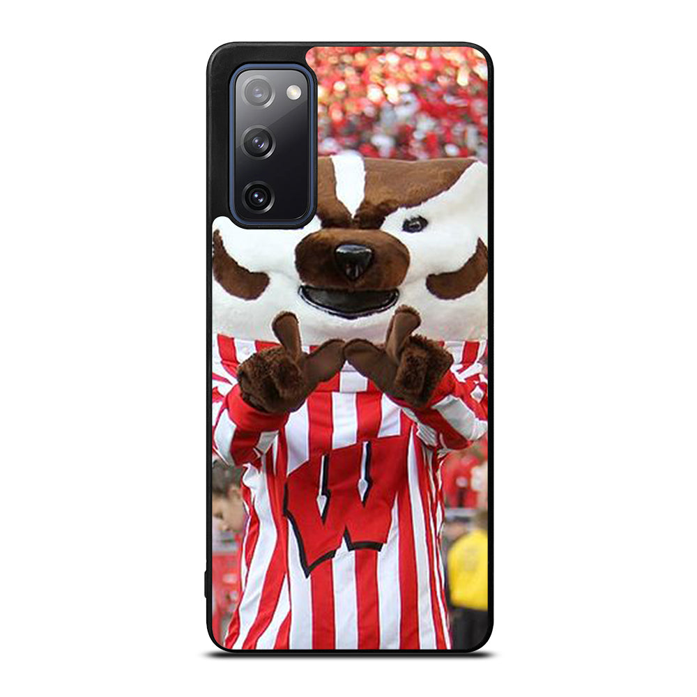 Wisconsin Mascot Image Samsung Galaxy S20 FE 5G Case